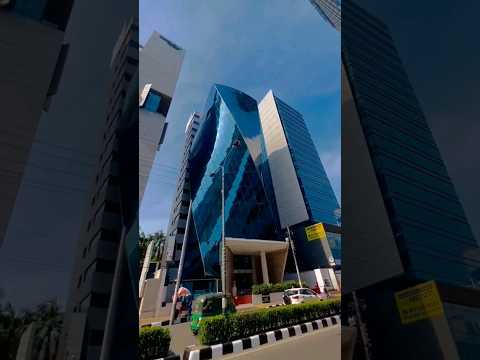 Modern Dhaka City 😍 Bangladesh #travel #dhakacity #metrorail #dhaka #viralvideo