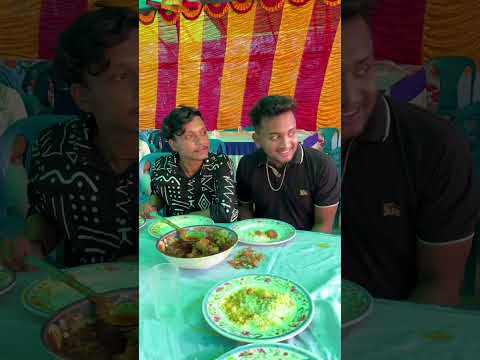 বিয়ে বাড়ির খাবার যখন ২ টাকা😅🤣 || Shanjid Hasan || Bangla Funny Video