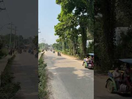 Bangladesh street #bangladesh #azuren #old #travel #oto #tuktuk