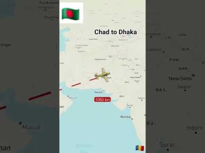 Chad to Bangladesh | চাঁদ টু বাংলাদেশ #shorts #travel