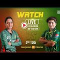 Bangladesh Women vs Pakistan Women | 2nd T20i Match | ZACS