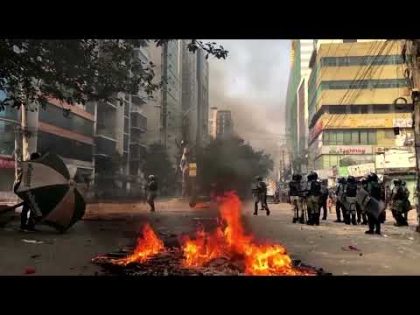 Bangladesh opposition protest turns violent