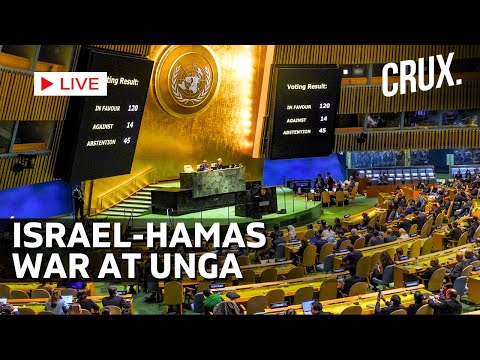 LIVE | Gaza Becoming A “Mass Grave”, Calls For Ceasefire During UNGA Meeting | Israel-Hamas War