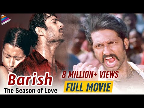 Prabhas Varsham Full Movie In Hindi | Prabhas Blockbuster Hindi Dubbed Movie | Barish Full Movie