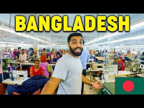 HUGE Clothing Factory In Bangladesh | Chittagong