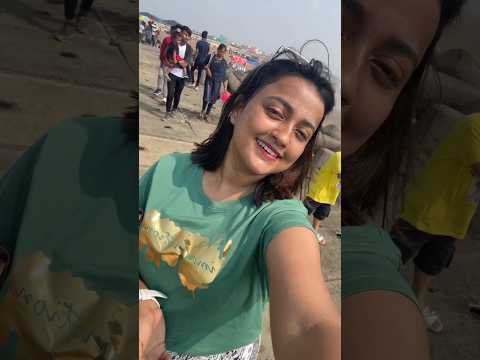 সকাল সকাল চলে এলাম দীঘার মোহনায় 🌊🤯😱🦑  #minivlog #bengalivideo #shorts #bengali