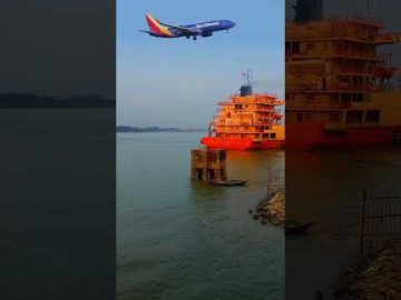 #ship #biman #river #bangladesh #beautiful #travel