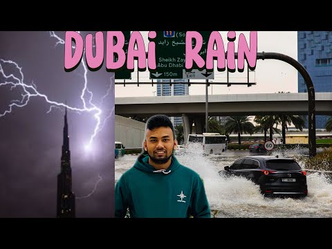 Rain in dubai বৃষ্টির দিনে দুবাই #dubairain #travel #bangladesh #bangla #banglavlog