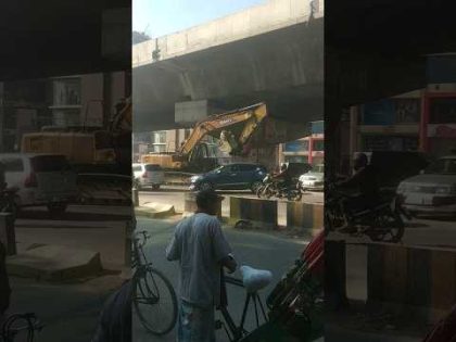 #youtubeshorts #construction #excavator #labour #road #flyover#car#bangladesh #travel #