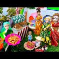 Radha's story part -233/ রাধারা মেলায় গিয়ে চাওমিন খেলো।putular golpo/putul khela।