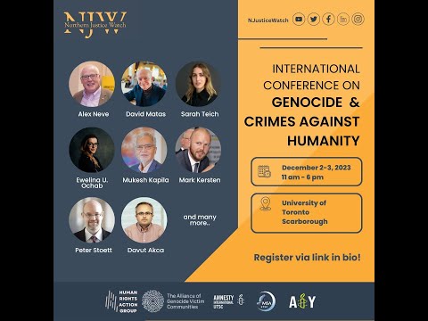 Day 1: International Conference on Genocide and Crimes Against Humanity