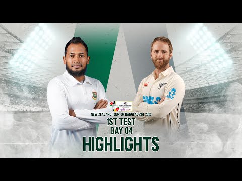 Bangladesh vs New Zealand Highlights | 1st Test | Day 4 | New Zealand Tour of Bangladesh 2023