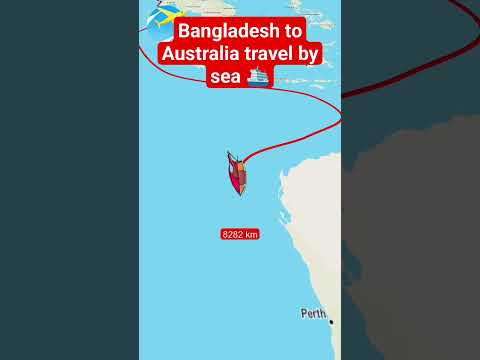 Bangladesh to Australia travel by sea 🛳️#viral #youtube #viralvideo #travel #bangladesh #australia