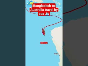 Bangladesh to Australia travel by sea 🛳️#bangladesh #australia #travel #viral #youtubeshorts