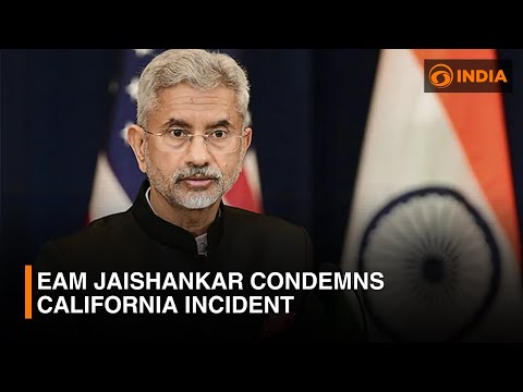 EAM Jaishankar condemns California incident & more updates | DD India News Hour
