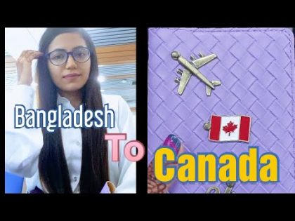 Bangladesh to Canada Flight Journey.  Biman Bangladesh Airlines 2023 @vlogwithfarjana