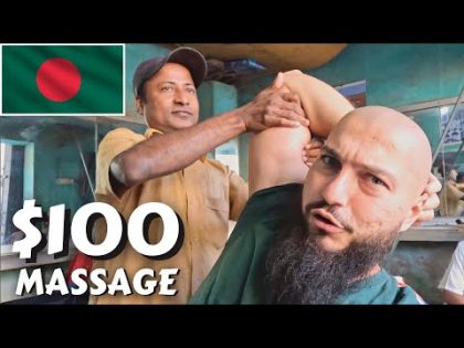 ABSURD $100 Massage In Bangladesh 🇧🇩 Travel Vlog By Davud Akhundzada