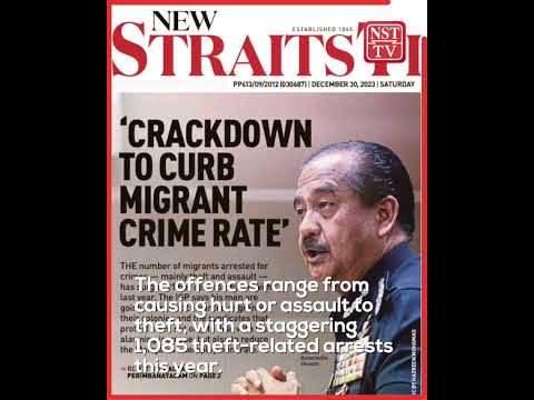 IGP reveals rising migrant link to crime