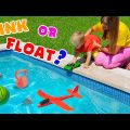 Sink or Float with Vlad and Niki – Cool Science Experiment for Kids