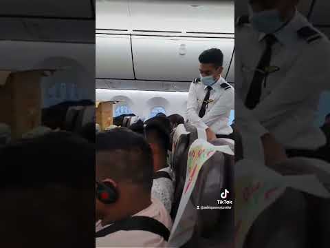 Inside a Dreamliner Boeing Flught of Biman Bangladesh Airlines