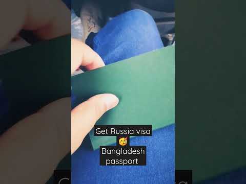 Bangladesh passport visa short #video #saudiarabia #shorts #travel #Russia
