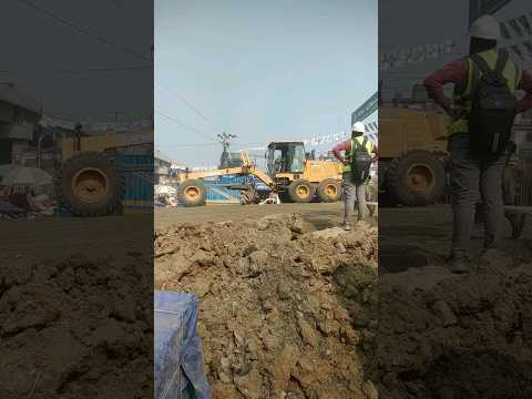 #youtubeshorts #roadbuilding #excavator #construction #truck #travel #labour #bangladesh #