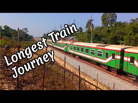 Longest Train Journey ll Cox's bazar to Dhaka train ll Bangladesh train