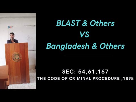 BLAST & others vs. Bangladesh & others, sec 54& 167 crpc, bangla