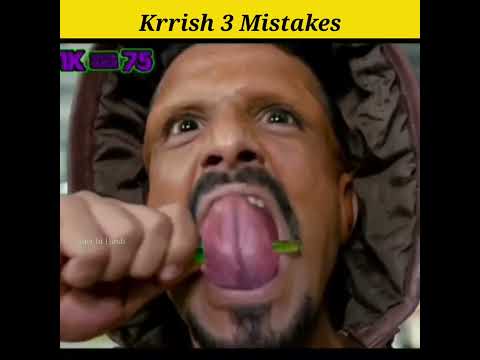Krrish 3 Mistakes 😯  Full Movie in Hindi #shorts