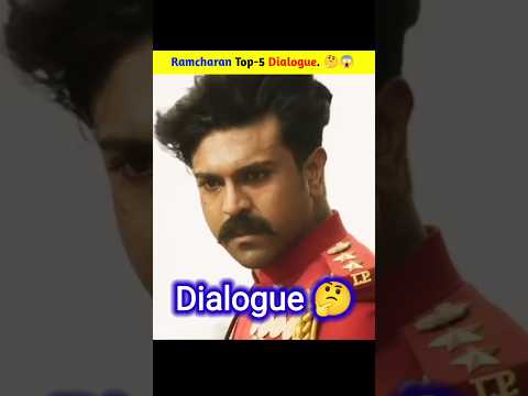 Ramcharan के Top-5 dialogues 😱🤔 || New South Indian Movie Dubbed In Hindi 2023 #shorts
