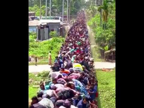 Rush hour in Bangladesh