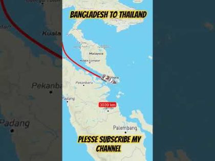 Bangladesh to Thailand travel route by ship travel #shortvideo #shortsfeed #shorts #short