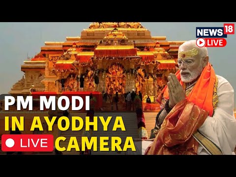 Inside Ram Mandir In Ayodhya | Ram Lalla Darshan | PM Modi At Ram Temple Consecration Live | N18L