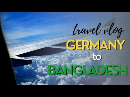 Germany to Bangladesh Travel Vlog | Qatar Airways | International Student