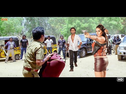 Vijay Superhit Action Movie Dubbed In Hindi Full Romantic Love Story || Ragini, Rangayana
