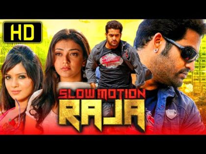 Slow Motion Raja (HD) Jr NTR's Romantic Hindi Dubbed Movie | Kajal Aggarwal, Samantha