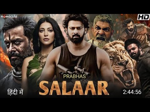 SALAAR | Prabhas & Shruti Haasan | Latest South Indian Hindi Dubbed Full Action Movie 2023 | New