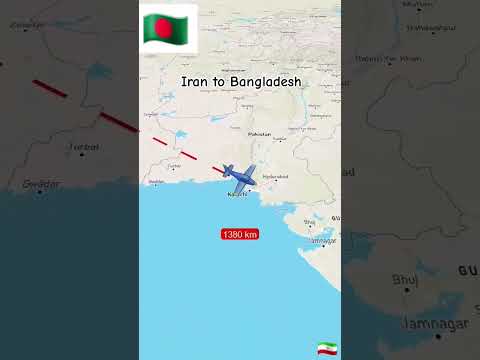 Iran to Bangladesh #shorts #travel