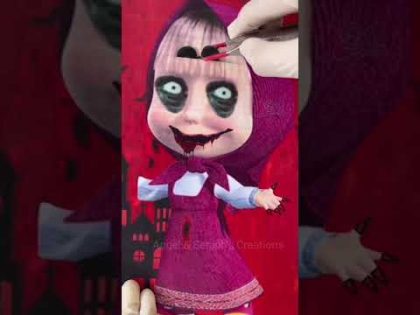 Masha And The Bear Halloween🎃🧟ماشا و الدب #bhoot #reallife #shorts #horrorstories #cartoon