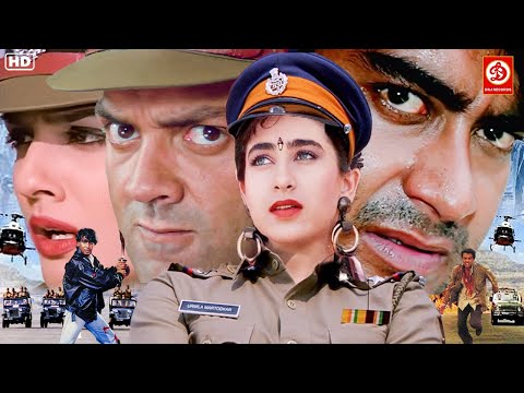 Ajay Devgn, Bobby Deol & Raveena Tandon- Blockbuster Action Movie | Karisma Kapoor, Shakti Kapoor