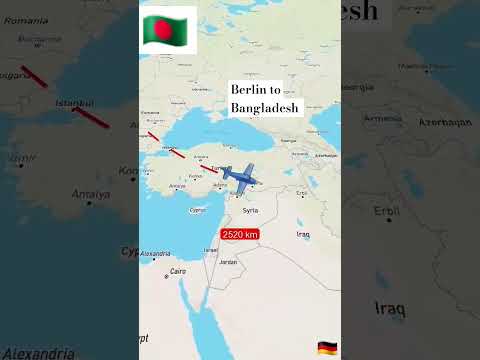 Berlin to Bangladesh #ahorts #travel
