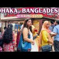 Beautiful Dhaka City Walking Tour 🇧🇩 Bangladesh in 4K [20.02.2024]