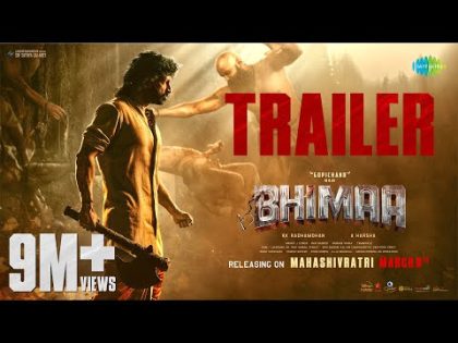 Bhimaa – Official Trailer | Gopichand | A. Harsha | Ravi Basrur | Sri Sathya Sai Arts