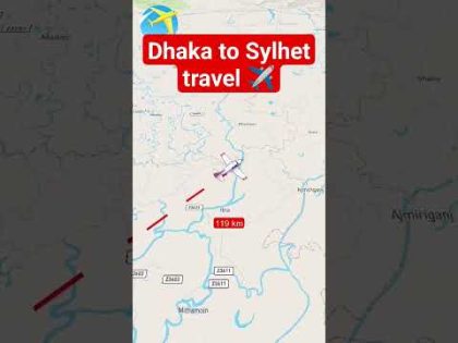 Dhaka to Sylhet travel ✈️#travel #bangladesh #viral #foryou #youtubeshorts #dhaka #sylhet #youtube