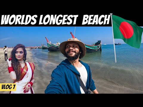 Dark Reality of Longest Sea Beach(120km) in The World | INDIAN IN BANGLADESH