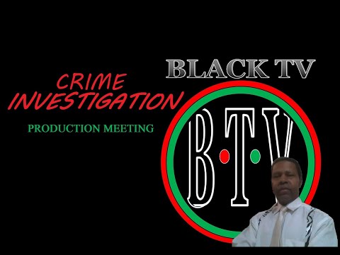 BTV_Television Network. Production Meeting for the "Thinning The Herd" & The CRIMINAL INVESTIGATION